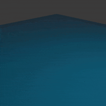 a cartoon character is laying on a blue floor