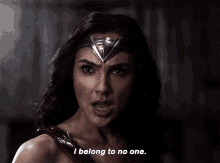 justice league wonder woman i belong to no one zack snyders justice league gal gadot