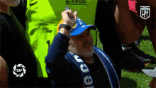 Fist Pump Diego Maradona GIF - Fist Pump Diego Maradona Liga Profesional De Fútbol De La Afa GIFs