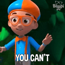 You Cant Catch Me Blippi GIF - You Cant Catch Me Blippi Blippi Wonders Educational Cartoons For Kids GIFs