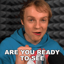 Are You Ready To See What It Is Fred Pye GIF - Are You Ready To See What It Is Fred Pye Are You Prepared To Watch This GIFs
