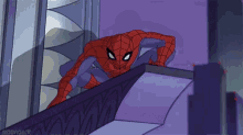 Spiderman Standing GIF - Spiderman Standing Rooftop GIFs