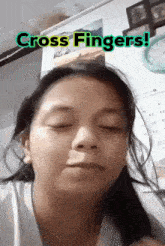 Erica Cross Fingers GIF - Erica Cross Fingers GIFs