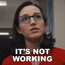 Its Not Working Jane GIF - Its Not Working Jane Grease Rise Of The Pink Ladies GIFs
