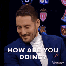 How Are You Doing Nico Cantor GIF - How Are You Doing Nico Cantor Champions League GIFs