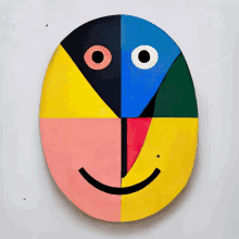 Happy Emoji Picasso Style GIF - Happy Emoji Picasso Style GIFs