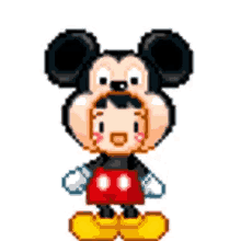 Mickey Mouse Costume GIF - Mickey Mouse Costume Happy GIFs