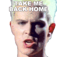 Take Me Back Home Billy Idol Sticker - Take Me Back Home Billy Idol White Wedding Song Stickers
