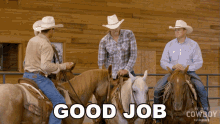 Good Job Ultimate Cowboy Showdown GIF - Good Job Ultimate Cowboy Showdown Well Done GIFs
