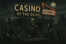 an illustration of a casino of the dead