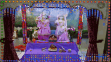 Jai Sh Krishna Altar GIF