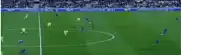 a soccer game is being played on a field with advertisements for nike and allianz ..