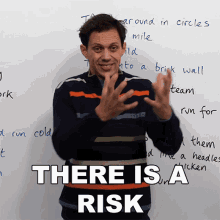 There Is A Risk Benjamin GIF - There Is A Risk Benjamin Engvid GIFs
