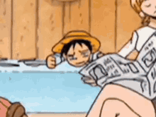Luffy Luffy Bored GIF - Luffy Luffy Bored One Piece GIFs