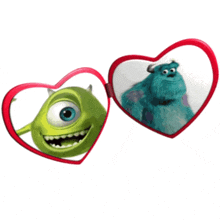 a picture of mike and sully from monsters inc.