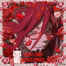 a picture of grell only loves finney