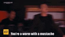 James Kennedy Worm With A Mustache GIF - James Kennedy Worm With A Mustache Worm GIFs