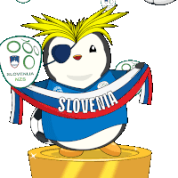 Slovenia Soccer Sticker