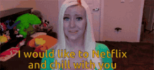 Netflix And Chill With You GIF - Netflix And Chill With You I Would Like To GIFs