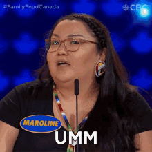 Umm Maroline GIF - Umm Maroline Family Feud Canada GIFs