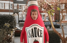 Mascot Sauce GIF - Mascot Sauce Costume GIFs