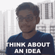 Think About An Idea Anubhav Roy GIF - Think About An Idea Anubhav Roy Think About New Thing GIFs