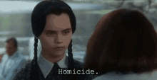 Wednesday Addams Homicide GIF - Wednesday Addams Homicide Death GIFs