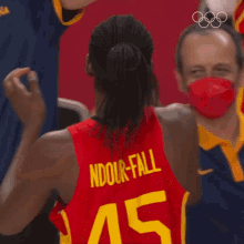 Good Job Astou Ndour GIF - Good Job Astou Ndour Spain Basketball Team GIFs