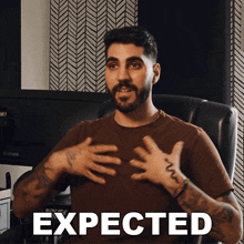 Expected Rudy Ayoub GIF - Expected Rudy Ayoub It Was Foreseen GIFs