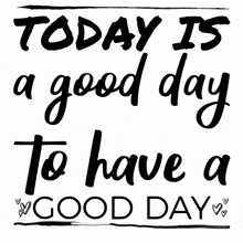 today%27s a good day to have a good day