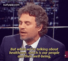 But When We'Re Talking Abouthealthcare, Which Is Our Peopleand Their Well-being,.Gif GIF - But When We'Re Talking Abouthealthcare Which Is Our Peopleand Their Well-being Face GIFs