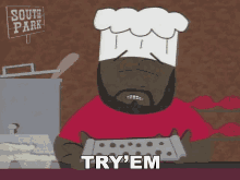 Tryem Chef GIF - Tryem Chef South Park GIFs