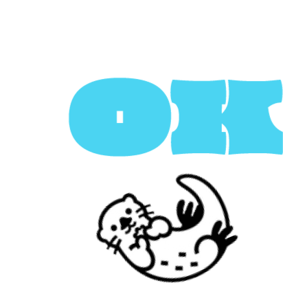 Ok Otter Sticker - Ok Otter Agency Life Stickers