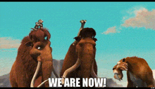 Ice Age Manny GIF - Ice Age Manny We Are Now GIFs