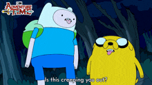 Is This Creeping You Out Finn GIF
