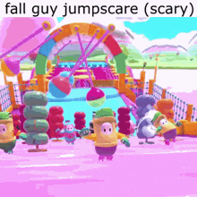 Fall Guys Jumpscare GIF - Fall Guys Jumpscare Fall Guys GIFs