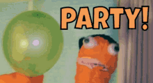 Party Puppet GIF