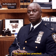 You Live In Our Precinct.Fifo.Gif GIF - You Live In Our Precinct.Fifo B99 Q GIFs