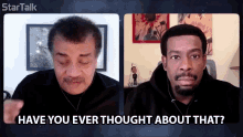 Have You Ever Thought About That Neil Degrasse Tyson GIF - Have You Ever Thought About That Neil Degrasse Tyson Chuck Nice GIFs