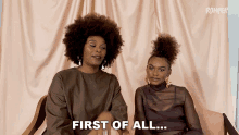 First Of All Choyce Brown GIF - First Of All Choyce Brown Tabitha Brown GIFs