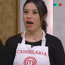 Guau No Lo Puedo Creer Candelaria GIF - Guau No Lo Puedo Creer Candelaria Master Chef Argentina GIFs