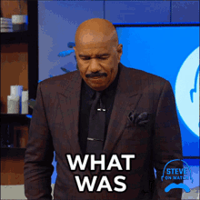What Was Your Question Steve Harvey GIF - What Was Your Question Steve Harvey Steve On Watch GIFs