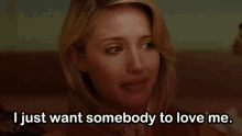 Glee Quinn Fabray GIF - Glee Quinn Fabray I Just Want Somebody To Love Me GIFs