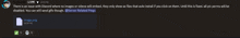 a screenshot of a discord server where images or videos will be embeded