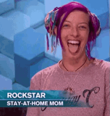 Stay-at-home Mom GIF - Stay At Home Mom Rockstar Bb GIFs