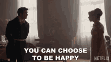 You Can Choose To Be Happy Daphne Basset GIF - You Can Choose To Be Happy Daphne Basset Phoebe Dynevor GIFs