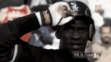 Michael Jordan Baseball GIF - Michael Jordan Baseball Tip GIFs