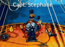 Stephane Captaine Stephane GIF - Stephane Captaine Stephane Boat GIFs