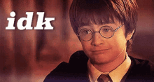 I Don'T Know GIF - Idk Harrypotter GIFs