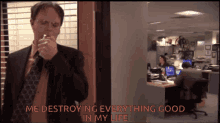 The Office Burning GIF - The Office Burning Destroying GIFs